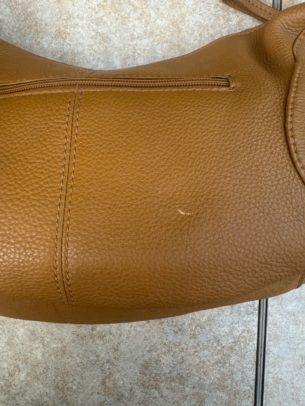 Hobo International Vintage Tan Leather Bag - Picture 7 of 16